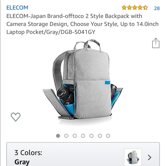 Camera backpack - Picture 4 of 7